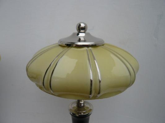 paire de lampes champignon