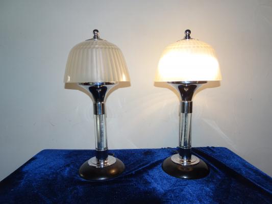 paire de lampes de chevet