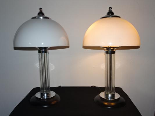 paire de lampes d'appoint