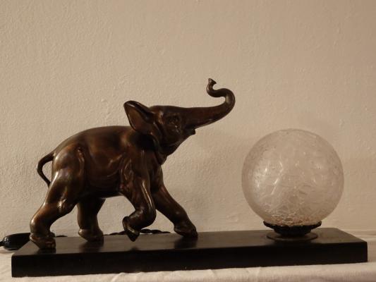 lampe éléphant