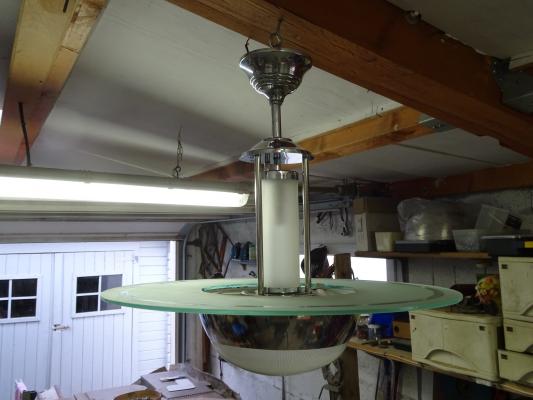 lustre à disque - vue secondaire